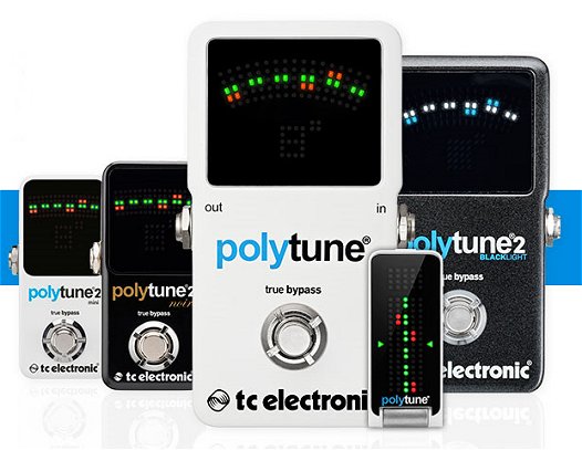 TC Electronic Polytune tuners